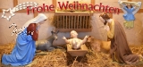 Klappkarte Weihnachtskrippe  Nohfelden-Eiweiler