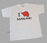 T-Shirt - I LOVE SAARLAND