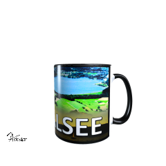 Tasse &quote;Bostalsee von oben&quote;