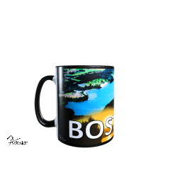 Tasse &quote;Bostalsee von oben&quote;